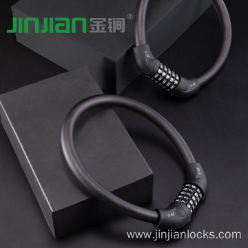 5 Digit Resettable Combination Cable Lock for Bicycle